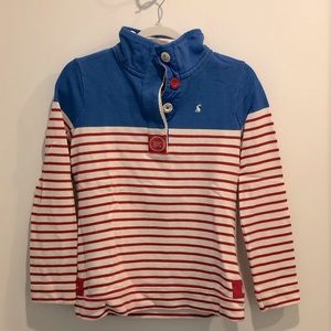 Joules Red, White and Blue Pullover Sweatshirt